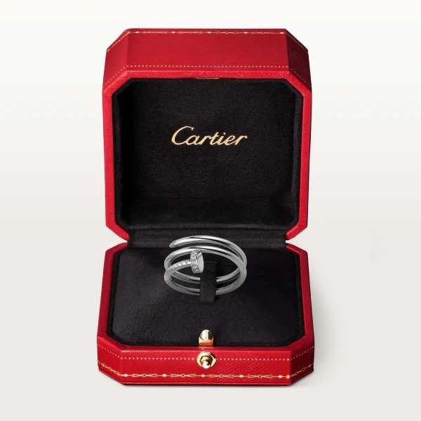 即納★ギフトに♪【Cartier】ジュスト アン クル リング