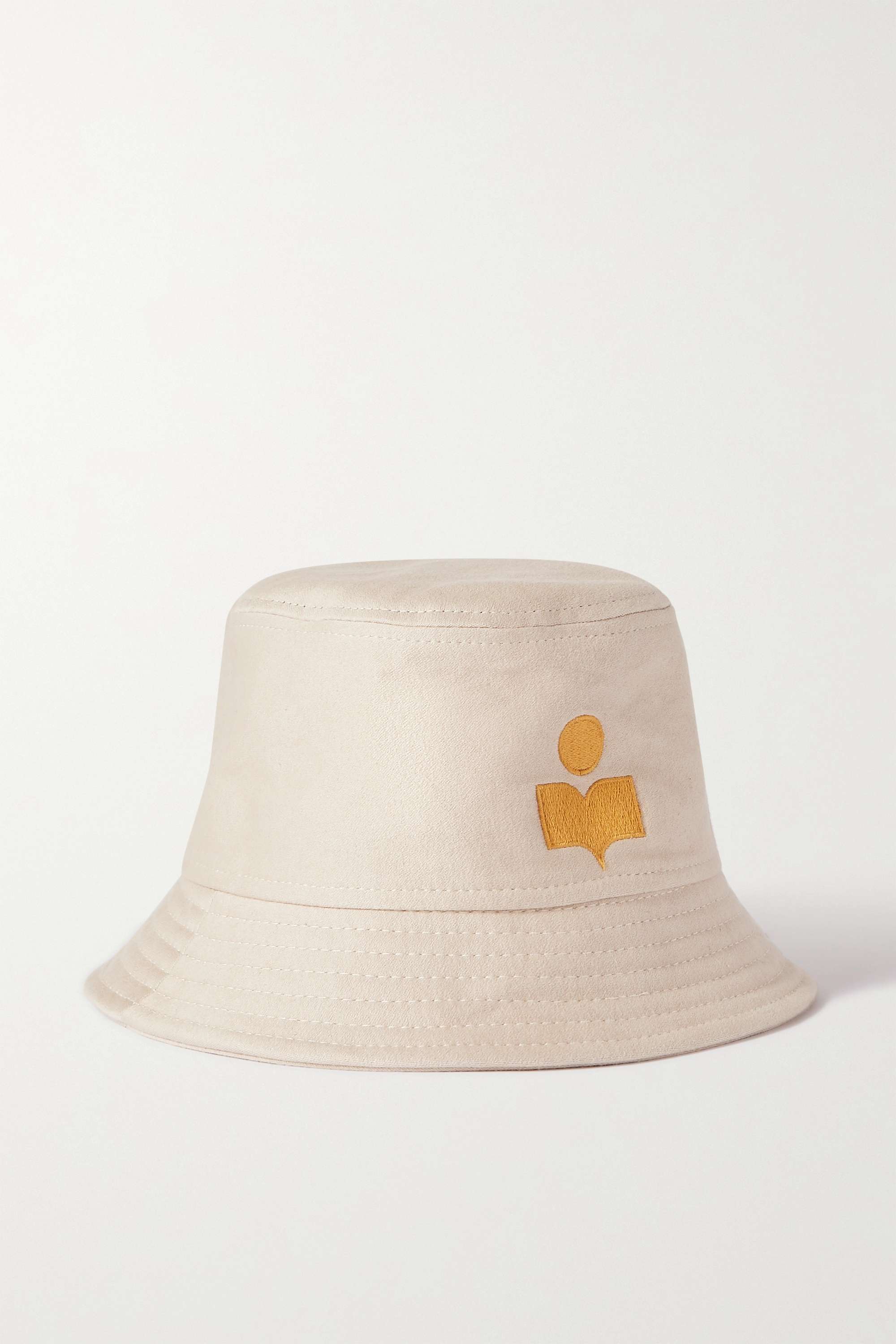 【ISABEL MARANT】embroidered cotton-canvas バケット ハット