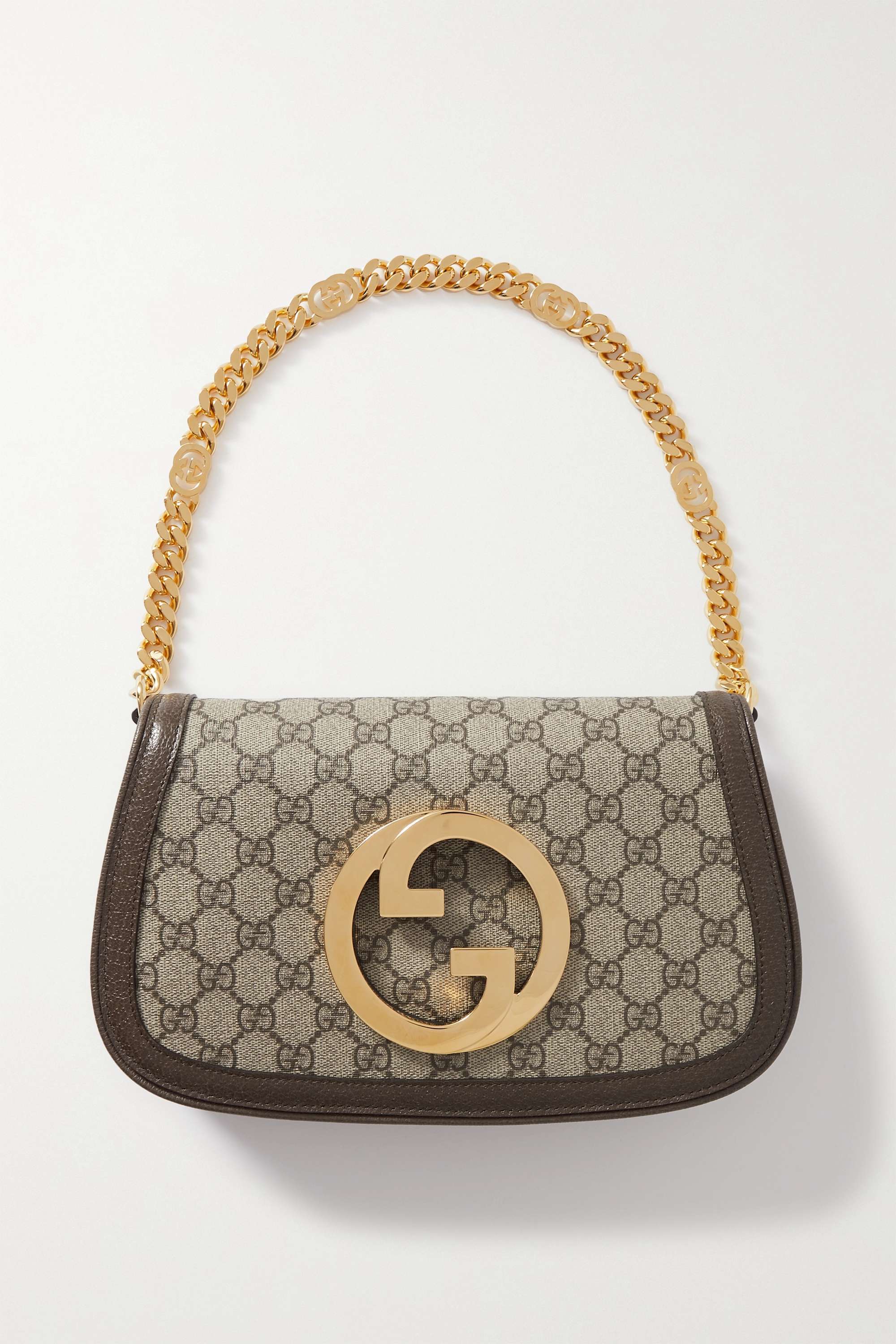 【GUCCI】プリント coated-canvas ショルダー バッグ