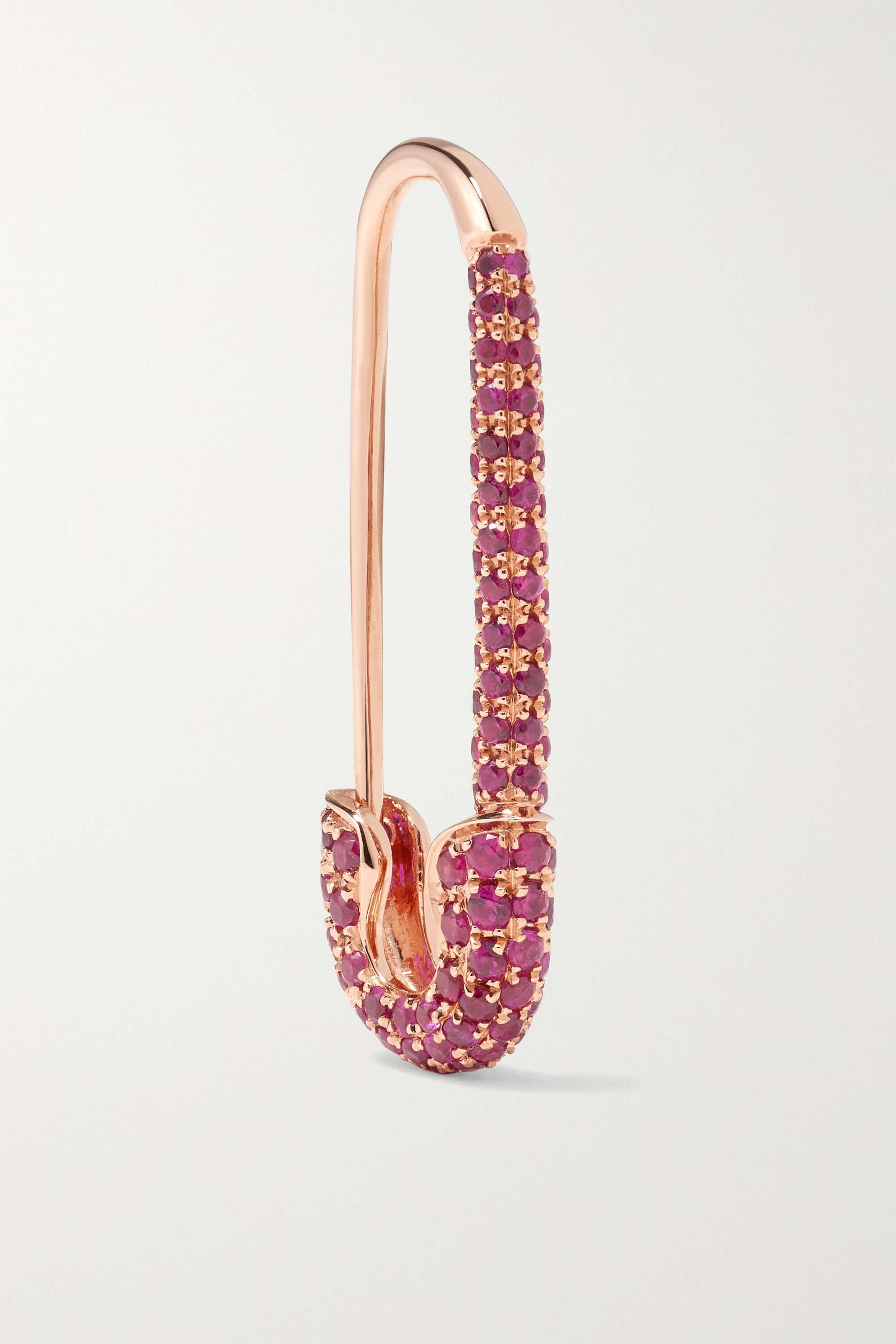 【ANITA KO】pin 18-karat rose gold ruby single earring