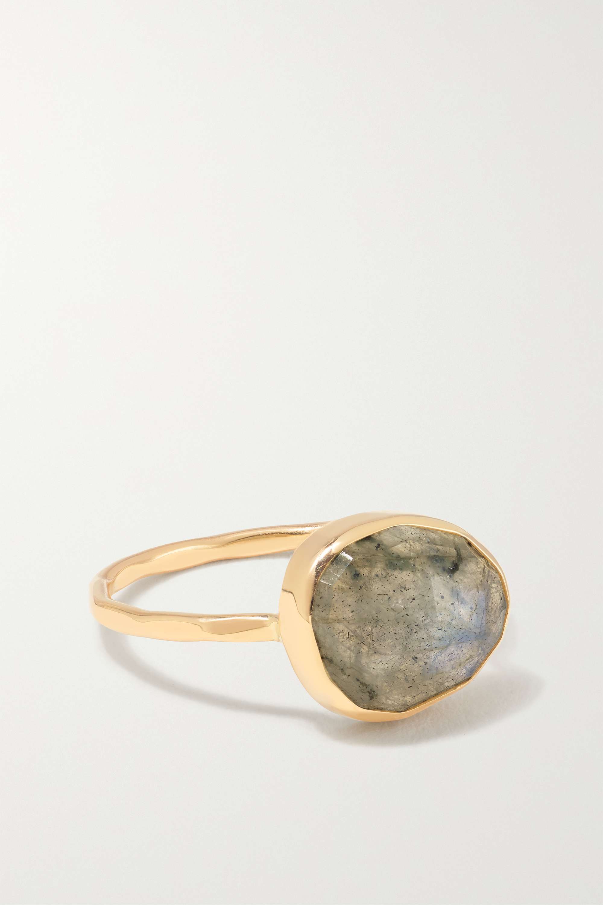 【MELISSA JOY MANNING】recycled gold labradorite ring