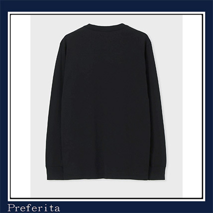 【Paul Smith】Tシャツ ロングスリープ テープボーダー コットン Paul Smith】Tシャツ ロングスリープ テープボーダー コットン