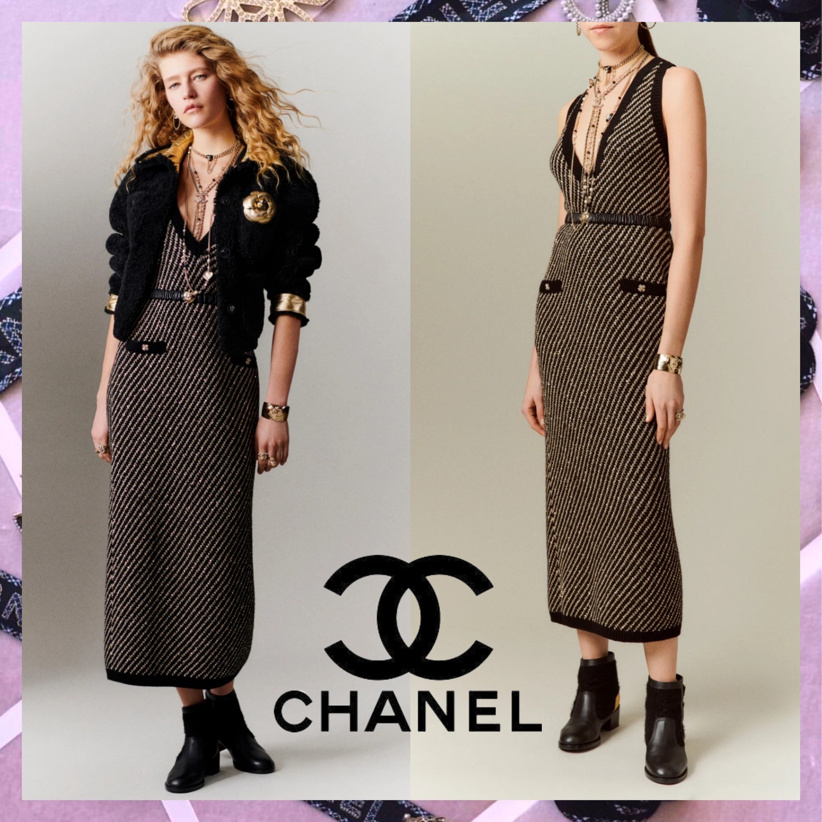 22AW☆すぐ届く！【CHANEL シャネル】 ドレス ワンピース 関税込