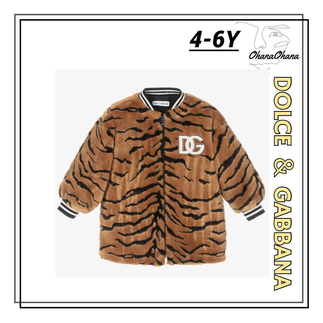 ★Dolce & Gabbana★タイガー コート（Tan Brown）4-6Y