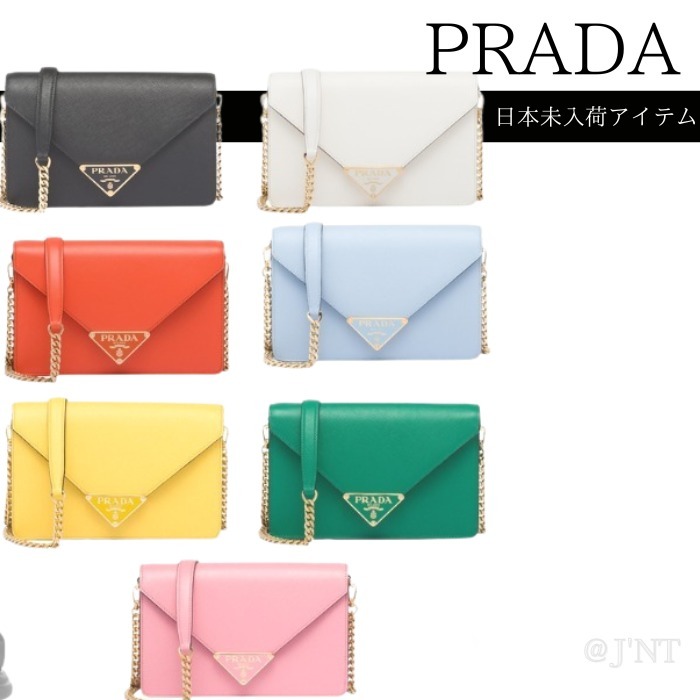 日本未入荷！新作♪PRADA サフィアーノレザーショルダーバッグ