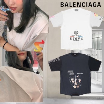 低価格の 【BALENCIAGA】スピード ハンターアップ サイドダウン T