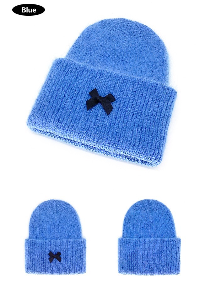 ニットキャップ・ビーニー OTHER worldly Big Ribbon Angora Beanie BMY1016 OTHER-worldly☆Ribbon Angora Beanie (OTHER worldly/ニット