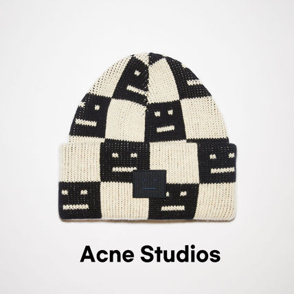 Acne Studios x ニットキャップ・ビーニー(レディース) - 海外通販のBUYMA