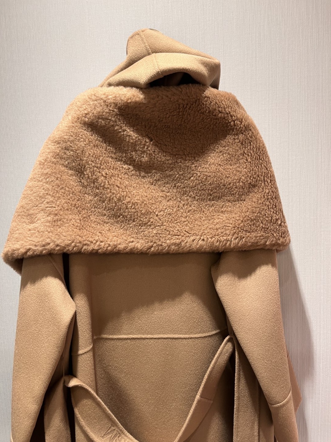 Max Mara テディベア フード ストール 2022AW-