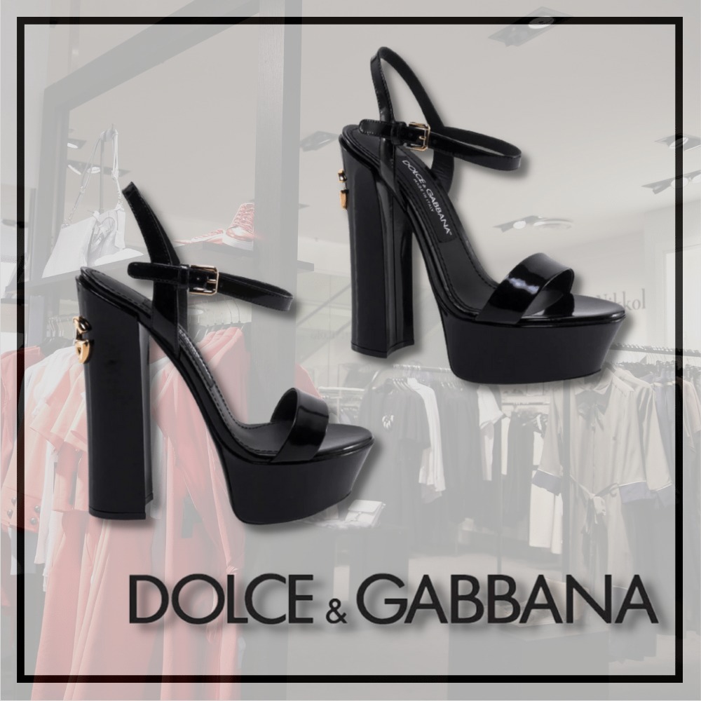 DOLCE&GABBANA】プラットフォームサンダル 後払い手数料無料