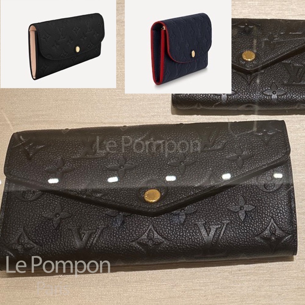 LouisVuitton☆ポルトフォイユエミリーモノグラムエンボス