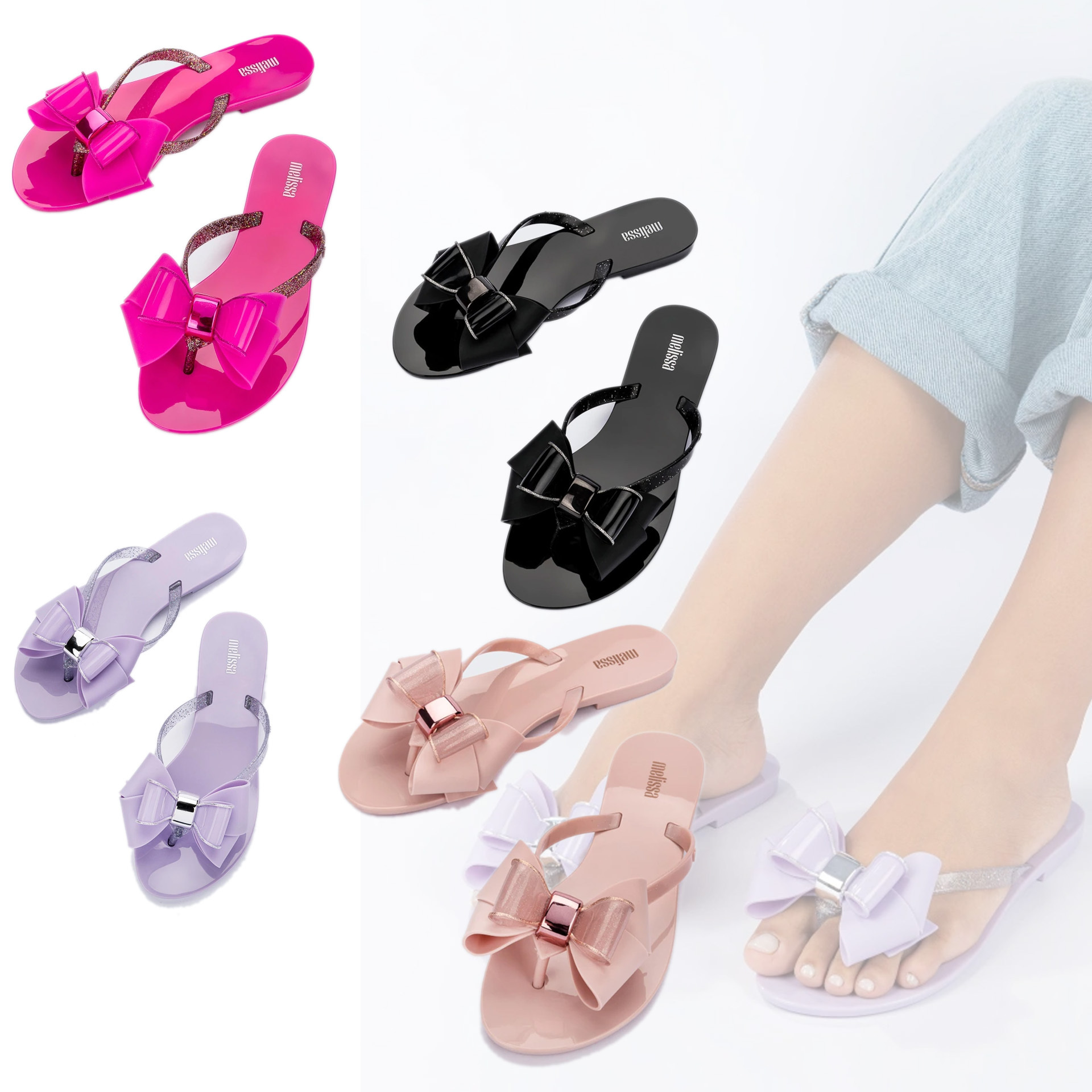 【直営店買付】melissa・Harmonic Sweet VII フラットサンダル