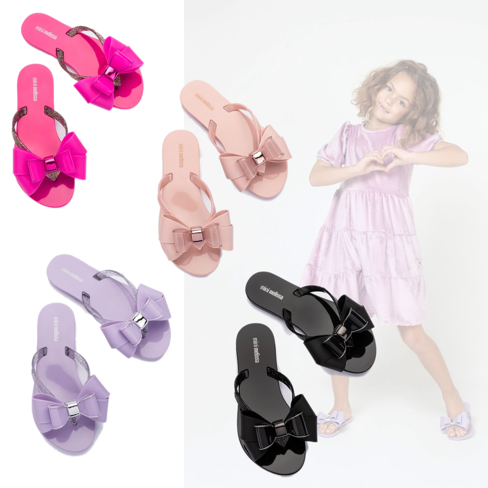 【直営店買付】melissa・mini Harmonic Sweet VII サンダル