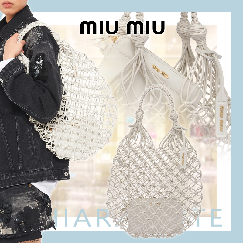 22PF NEW】MiuMiu_women / トートバッグ/ ナッパレザー - www ...