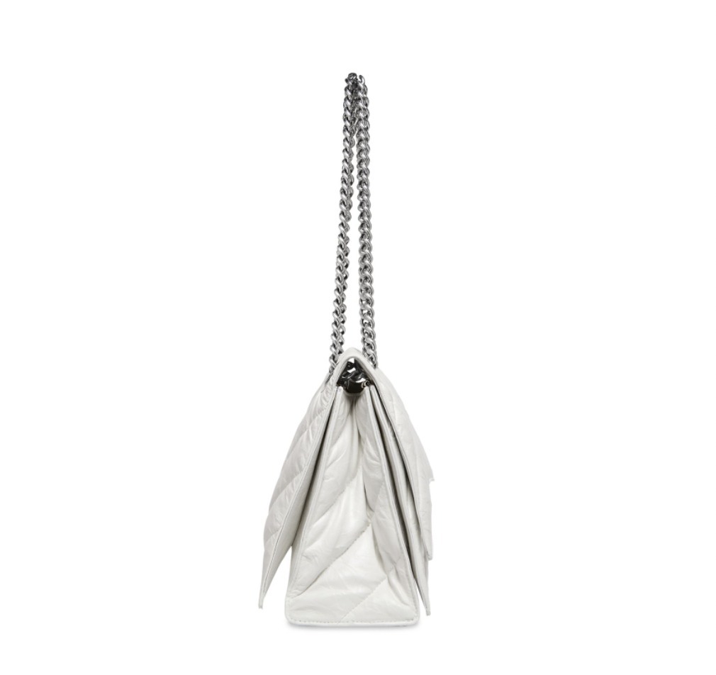 【BALENCIAGA】CRUSH MEDIUM チェーンBAG キルト仕上げ B ロゴ BALENCIAGA】CRUSH MEDIUM チェーンBAG キルト仕上げ B ロゴ