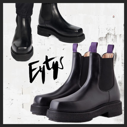 オルテガ Eytys(エイティーズ) - 海外通販のBUYMA 今週だけ安 スクエアトゥレザーブーツ オルテガ eytys 新品正規品 ブーツ