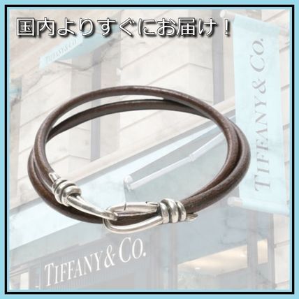 レザー(本革) Tiffany & Co(ティファニー) ブレスレット(メンズ ...