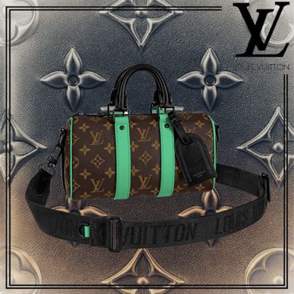 グリーン(緑)系 Louis Vuitton x ボストンバッグ(メンズ) - 海外通販