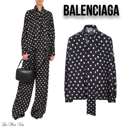 ドット,ブラウス BALENCIAGA(バレンシアガ) - 海外通販のBUYMA