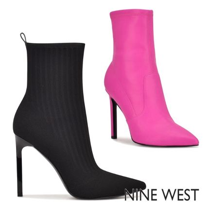 新作! NINE WEST ブロックヒール プラットフォーム ブーツ Nine West(ナインウエスト) ブーツ(レディース) 4ページ目