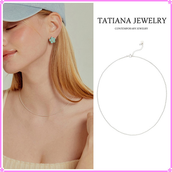 【TATIANA】Trendy Egg Chain Necklace NZ2010〜ネックレス