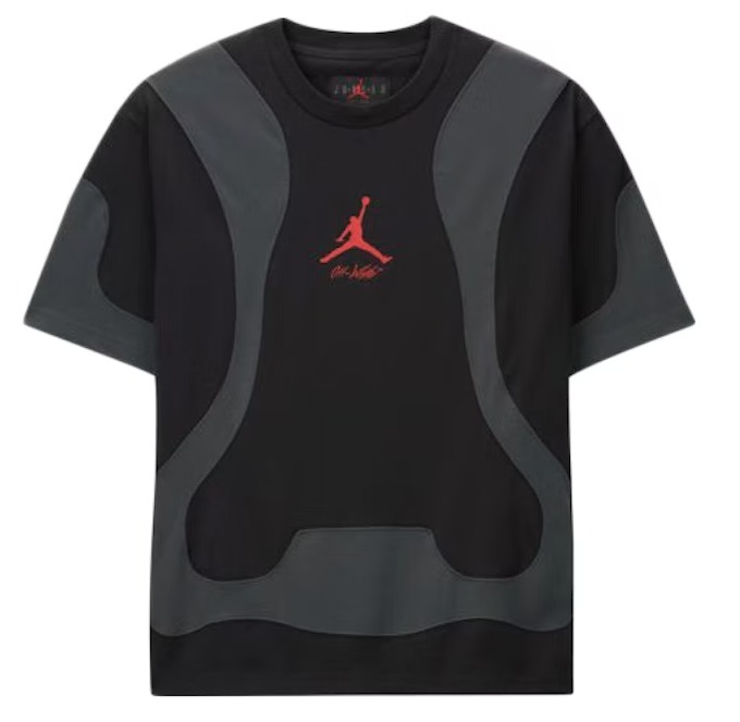 Tシャツ・カットソー Nike Off-White x Jordan Tee Black SS20