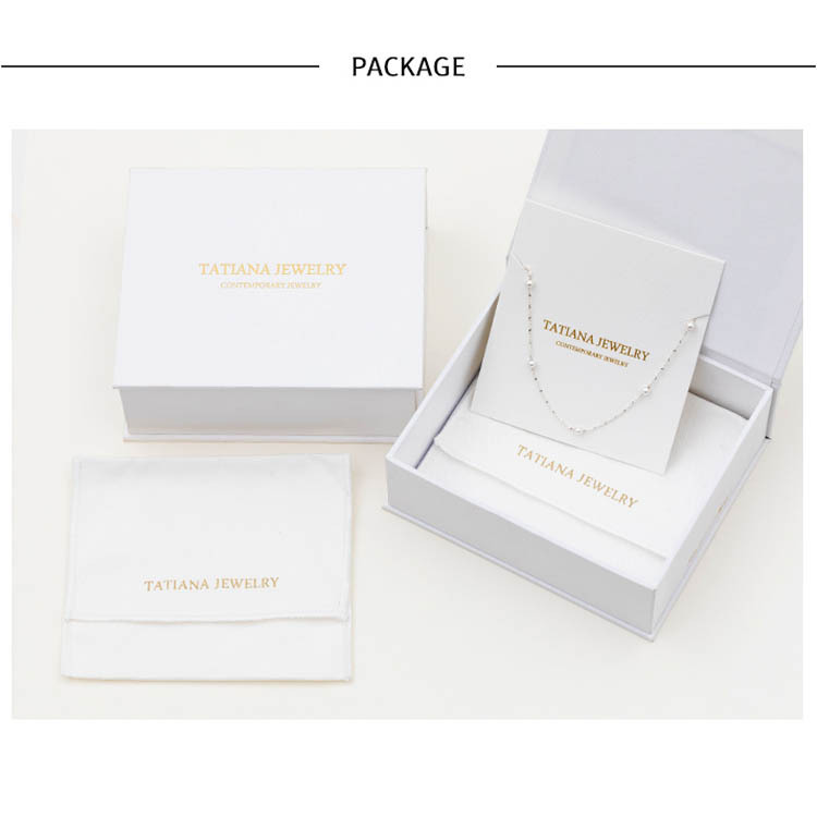 【TATIANA】Graceful Swarovski Pearl+Shine Tinsel Necklace TATIANA】Graceful Swarovski Pearl+Shine Tinsel Necklace
