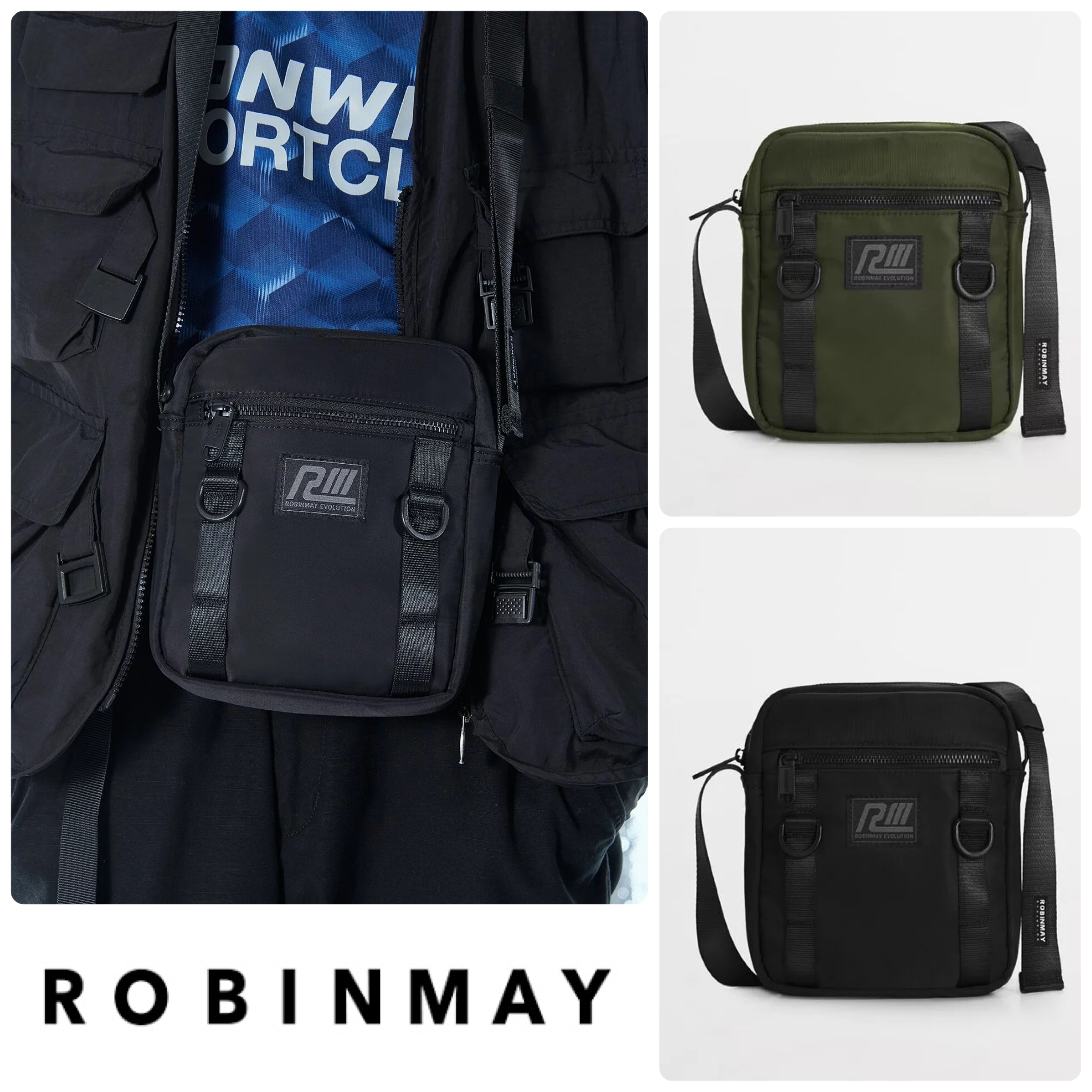 ★台湾 ROBINMAY 亞克斜背包 Z316 ショルダーバッグ/送料込