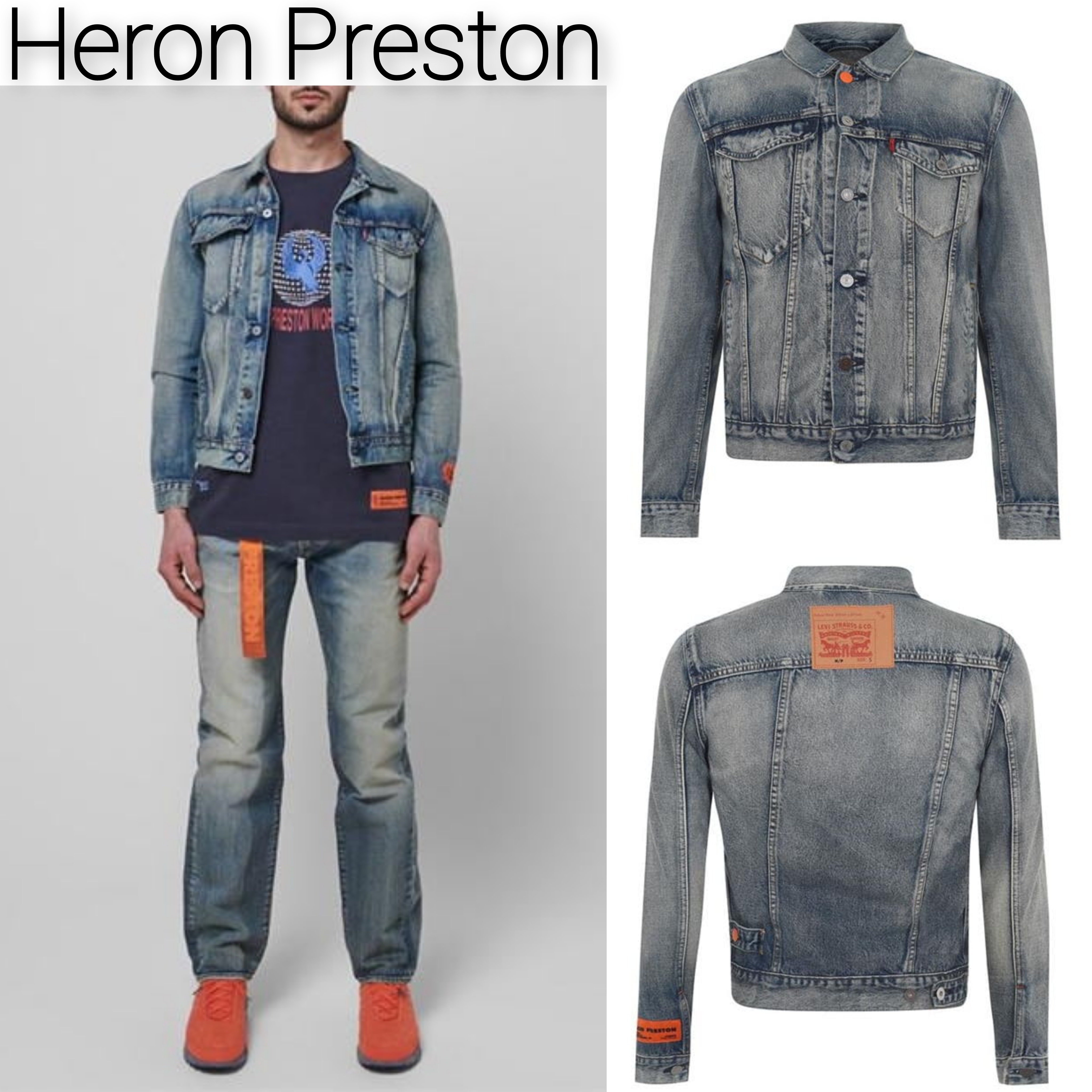 再再販!再再販!HERON PRESTON Levi's コラボ デニム サイズ31 デニム