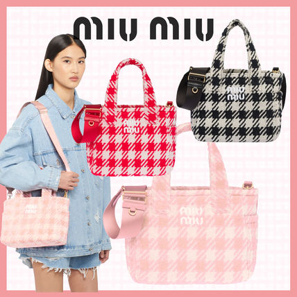 ギンガムチェック MiuMiu x バッグ・カバン(レディース) - 海外通販のBUYMA