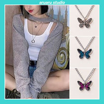 ◆BLACKPINK LISA 着用◆ Vintage Butterfly Necklace