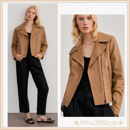 S Massimo Dutti x レザージャケット・コート(レディース)|新作を海外 ...