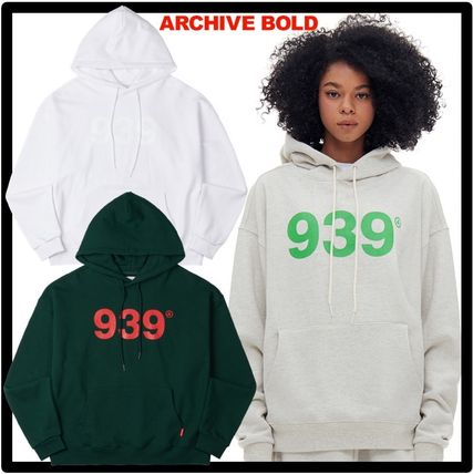 ARCHIVE BOLD Hoodies & Sweatshirts Unisex Street Style Logo Hoodies & Sweatshirts