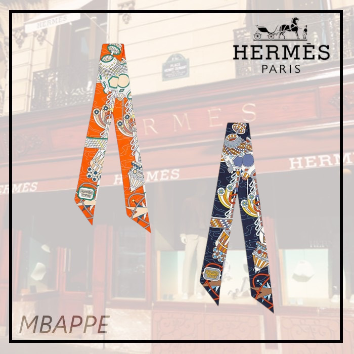 本物の販売 超個性的【HERMES】 エルメス ツイリー スカーフ