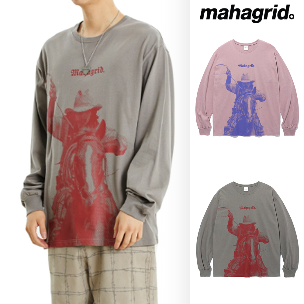 【mahagrid】22FW★ WRANGLER LS TEE