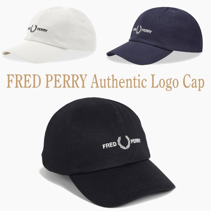【おすすめアイテム】FRED PERRY Authentic Logo Cap