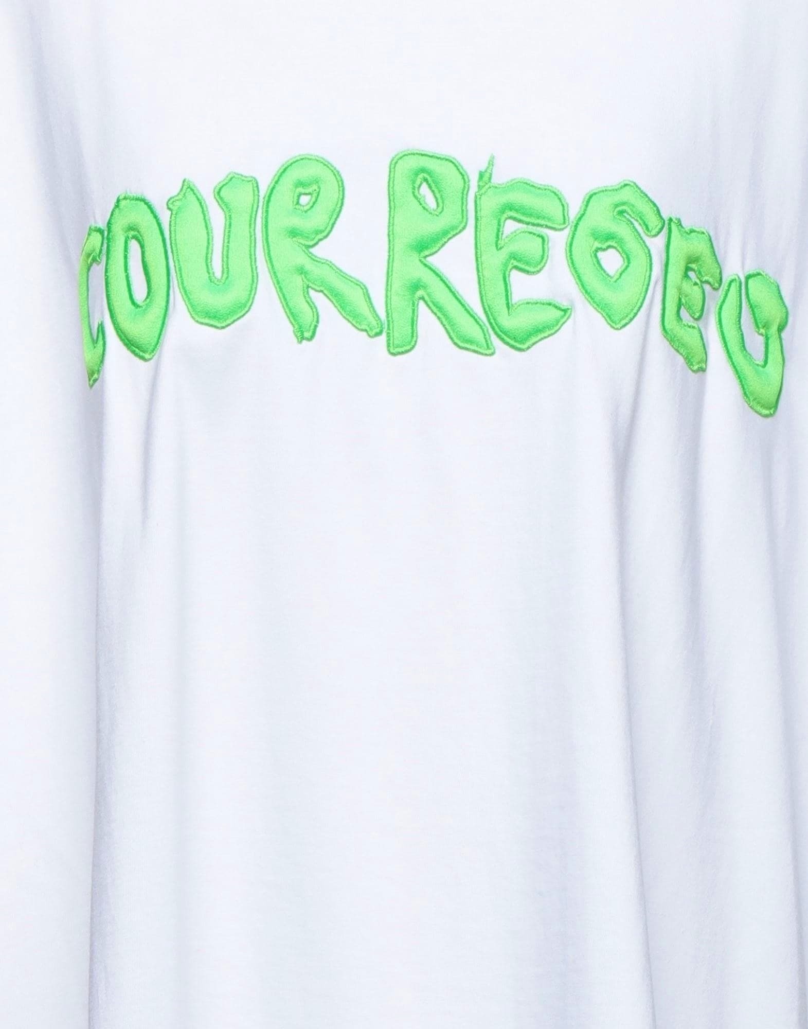Courreges】コットン ブランド ロゴ プリント Tシャツ ic.sch.id