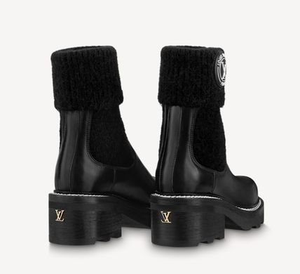 Louis Vuitton® LV Beaubourg Ankle Boot Cacao. Size 36.0