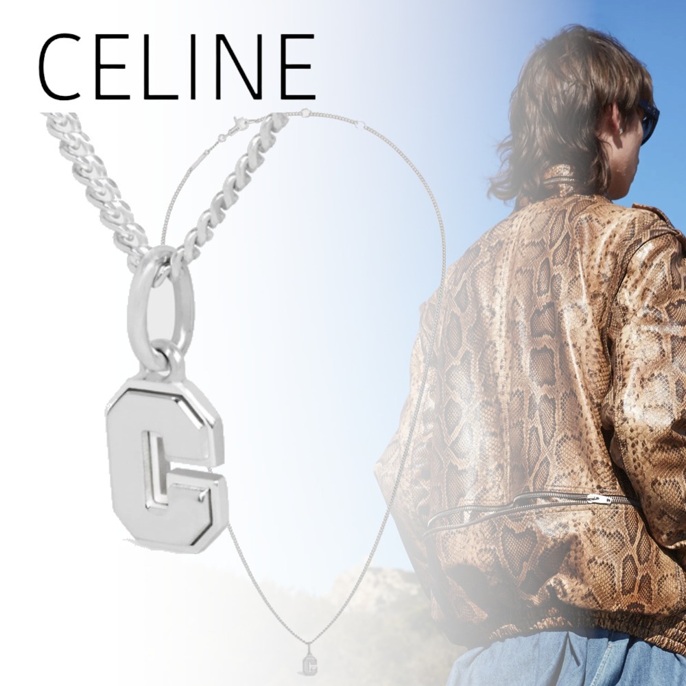 30%OFF SALE セール セリーヌのシルバーロングネックレス | ccfl.ie