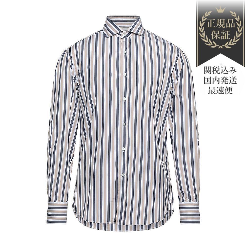 2021年新作入荷 【新作】関税込☆BRUNELLO CUCINELLI☆ストライプ柄シャツ シャツ 2021年新作入荷 【新作】関税込☆BRUNELLO CUCINELLI☆ストライプ柄シャツ シャツ