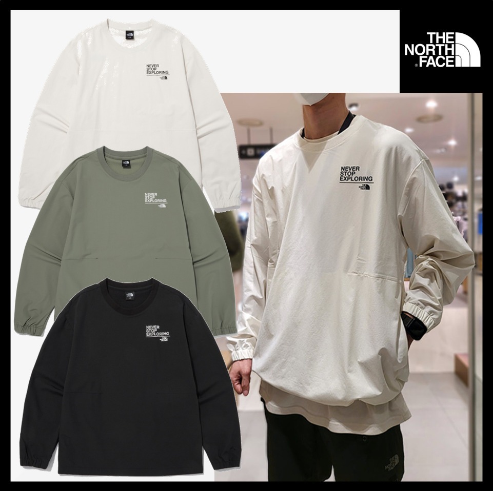 ★関税込★THE NORTH FACE★NSE WOVEN MTM スウェットシャツ★