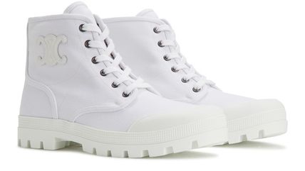 Shop CELINE Women's White Boots | BUYMA