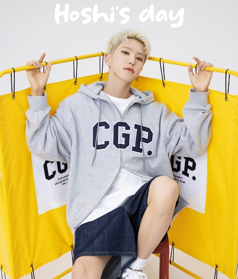 (CODEGRAPHY) CGP ARCH LOGO ZIP-UP HOODIE