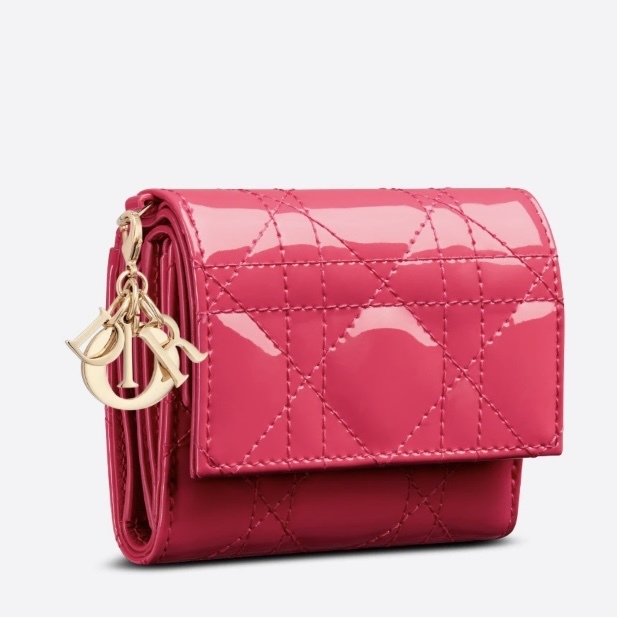 日本限定】Dior（ディオール）LADY DIOR ロータスウォレット