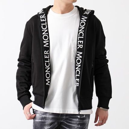 MONCLER x パーカー・フーディ(メンズ)|新作を海外通販【BUYMA】 安い買う 専用モンクレール ビックロゴパーカーワンピースブラック ひざ丈ワンピース