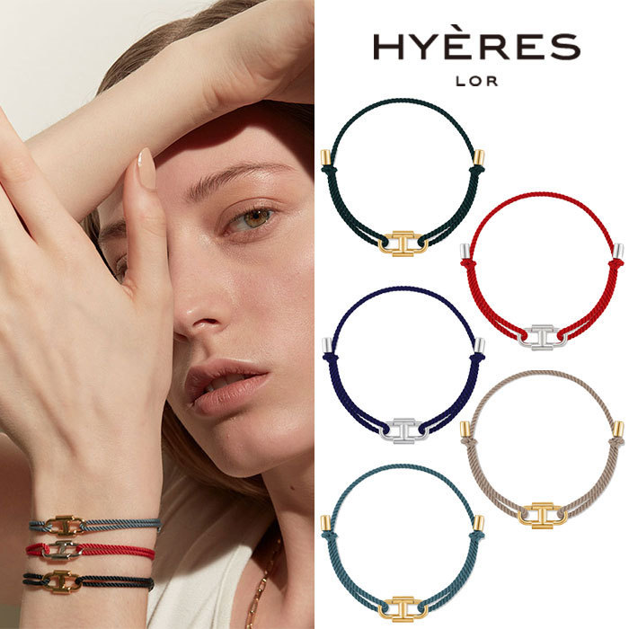 ★Stray Kids★TXT 着用 Heriter silver emblem string bracelet