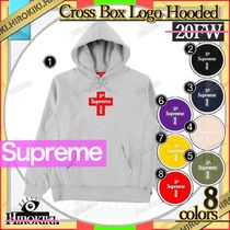 【本物保証 /関税・送料無料】Cross Box Logo Hooded