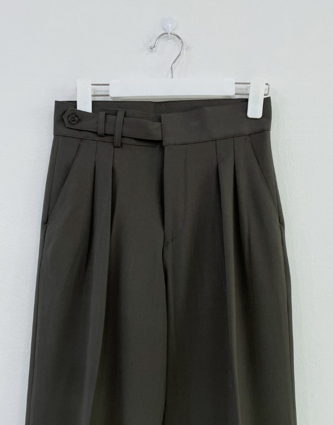 【INCHANT ME】[Unisex] Three Jaw Loop Wide Slacks INCHANT ME】[Unisex] Three Jaw Loop Wide Slacks (INCHANT ME