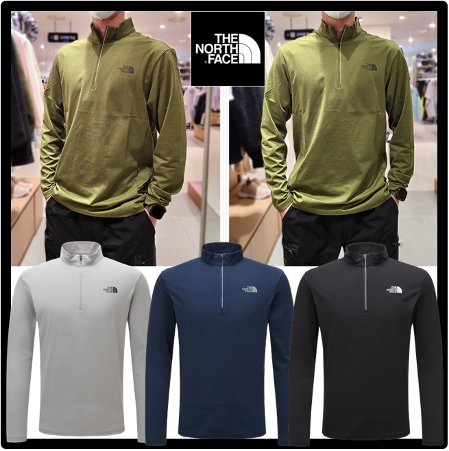 ★送料・関税込★THE NORTH FACE★M'S FALL L/S ZIP TEE★