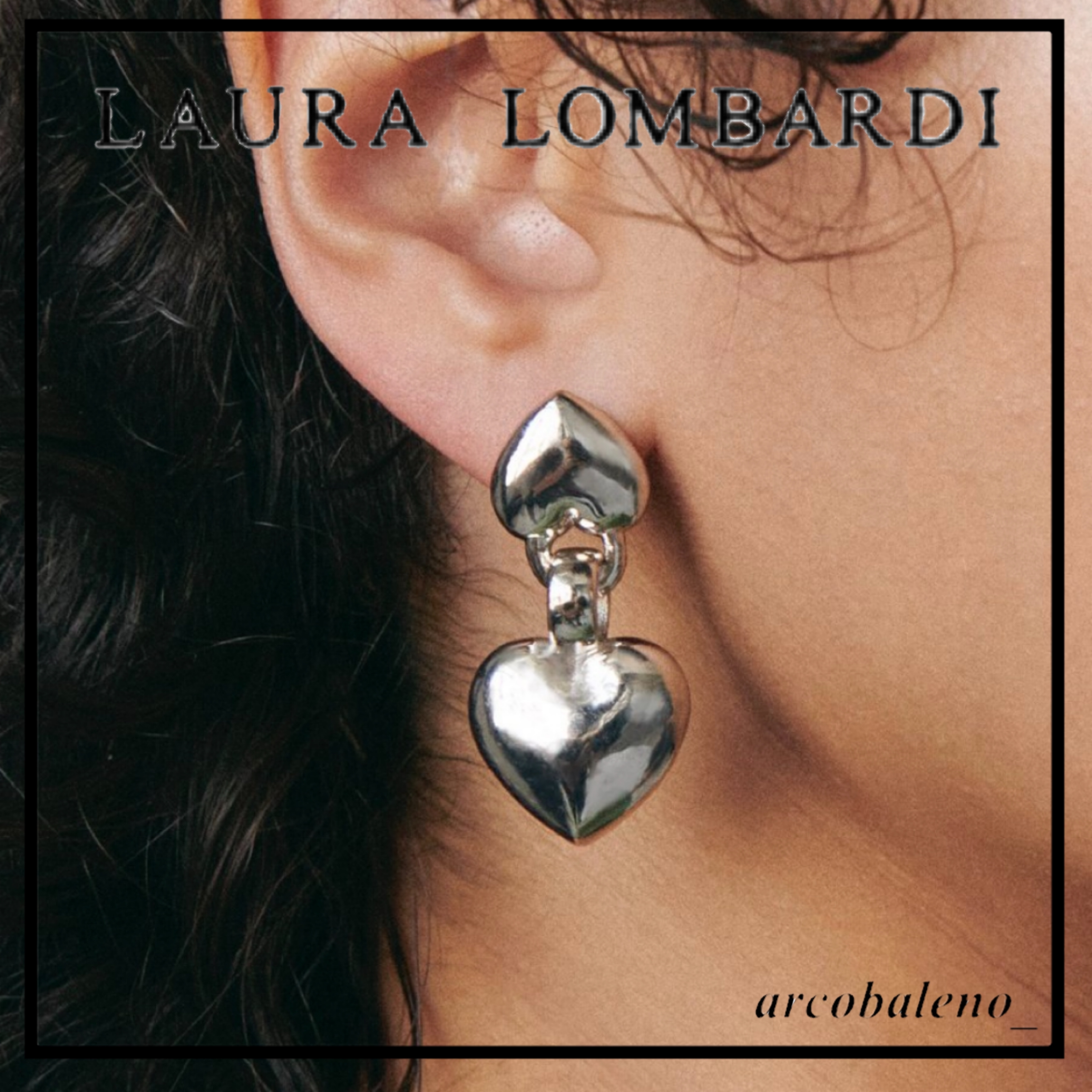 Laura Lombardi/ローラロンバルディ】ピアス Silver Chiara (Laura
